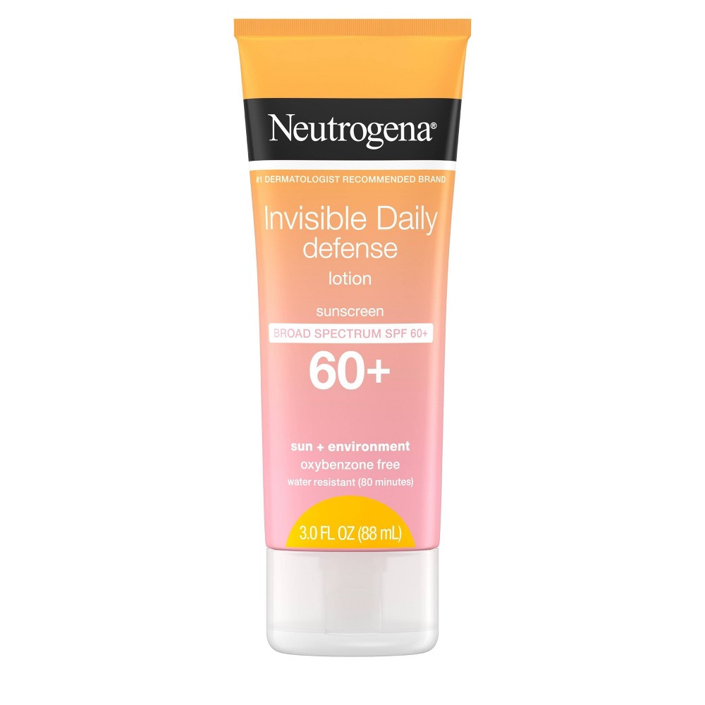 Neutrogena Invisible Daily Defense Sunscreen Lotion - SPF 60 - 3 Fl Oz - Bellso